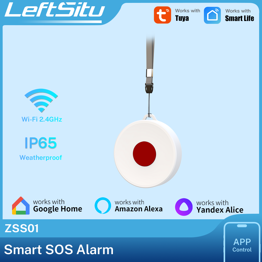 Tuya Smart - Botón Inteligente Tuya ZigBee IP65, Interruptor