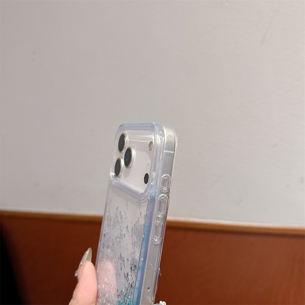 Funda Bling Quicksand para iPh - Shelly reseña y precio
