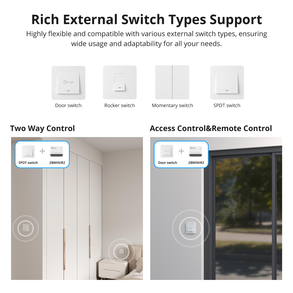 SONOFF ZBMINIR2 Extreme Zigbee - Sonoff Mini R4 reseña y precio