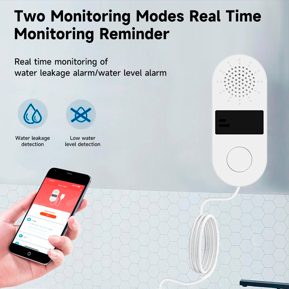 Detector de fugas de agua con  - Home Assistant Tuya reseña y precio