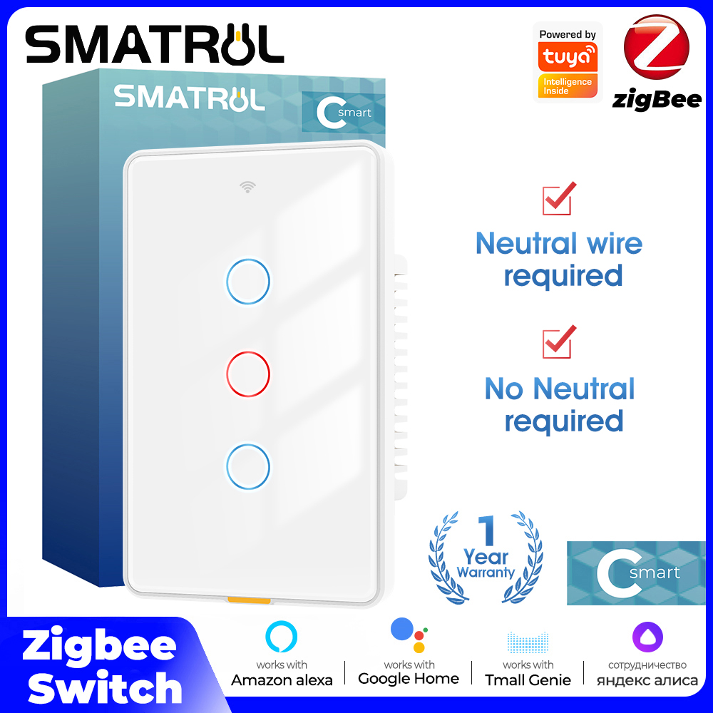 Interruptor táctil de luz inte - Smart Relay Tuya reseña y precio