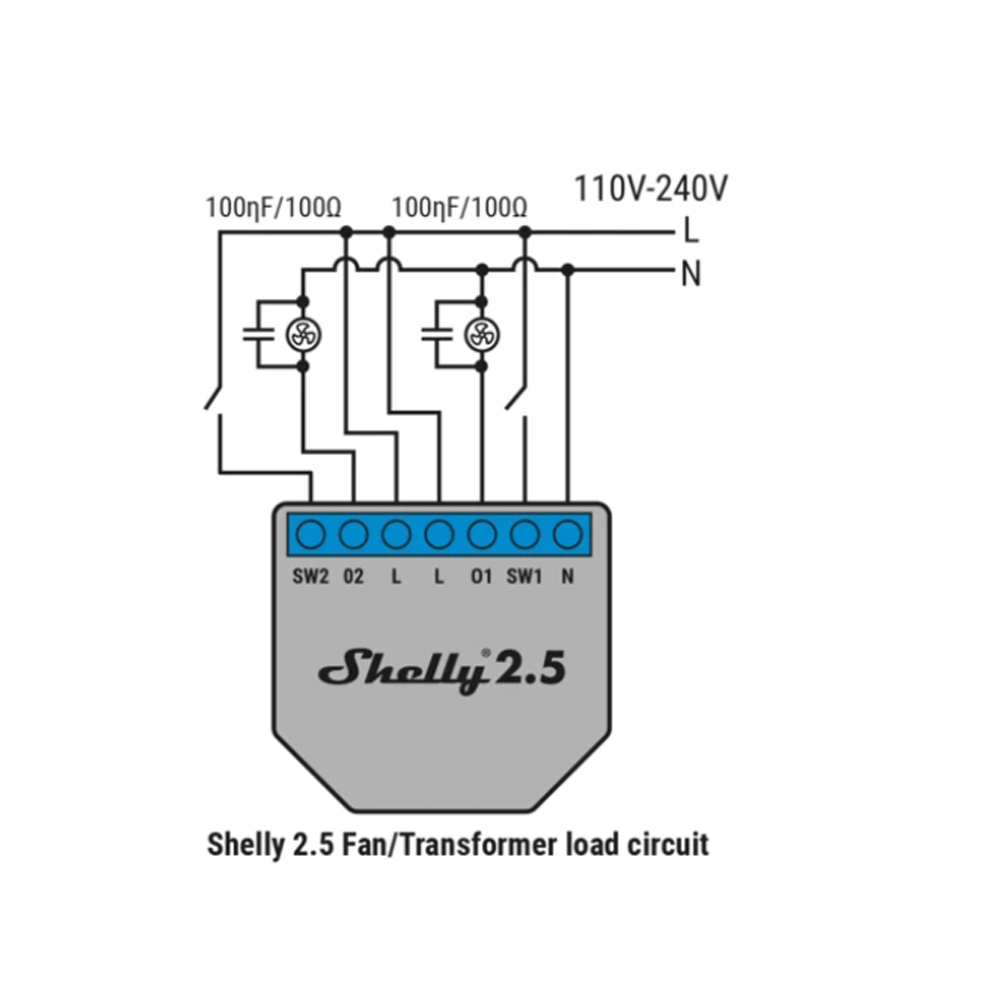 Shelly RC Snubber circuitos ab - Shelly Plug reseña y precio