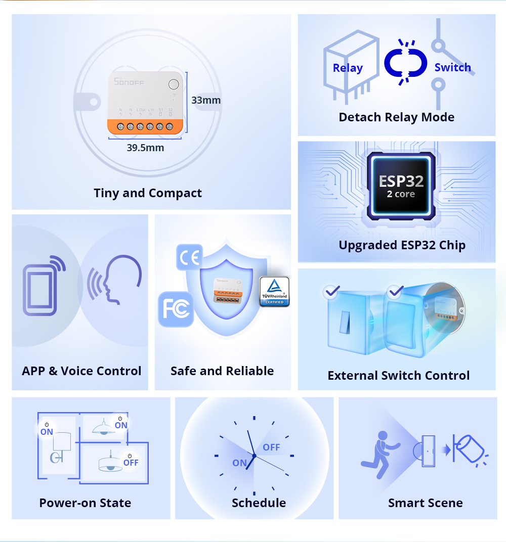 Interruptor Inteligente Wifi S - Sonoff reseña y precio